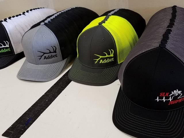 Elk Addict Oregon Custom Hats