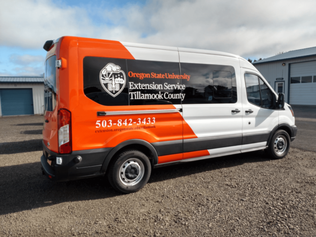 PSI Custom Van Vinyl Graphics Sign